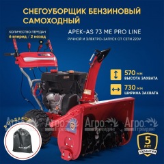 Снегоуборщик APEK-AS 73 ME Pro Line в Пензе