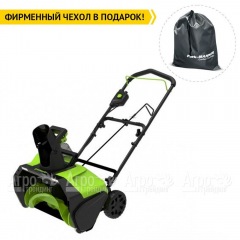 Снегоуборщик аккумуляторный GreenWorks G40ST40 (без аккумулятора и зарядного устройства) в Пензе