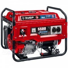 Бензин-газовый генератор Зубр СГ-5500Е 5.5 кВт в Пензе