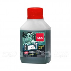 Масло синтетическое AEG Green HP 2T Motor Oil API TC 100 мл для 2-х тактных двигателей в Пензе