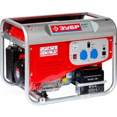 Бензогенератор Зубр ЗЭСБ-4000-Э 4 кВт с электростартером в Пензе
