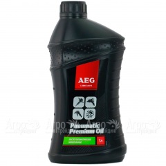 Масло пневматическое минеральное AEG Pneumatic oil 1 л для компрессоров в Пензе