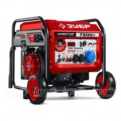 Бензиновый генератор инверторный Зубр СБИ-7500ЕА 7 кВт в Пензе