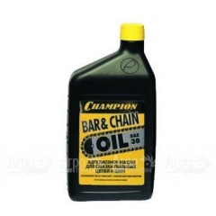Масло адгезионное Champion SAE-30 1 л для смазки цепей и шин в Пензе