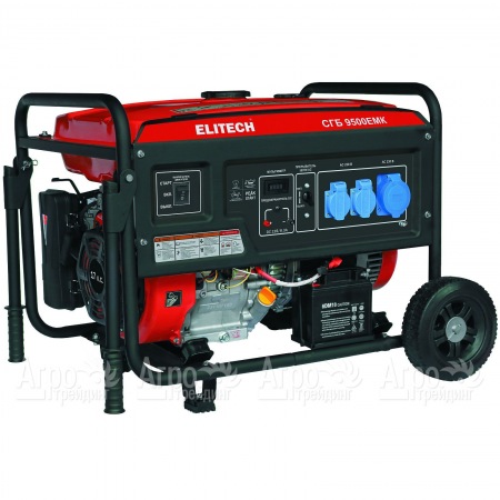 Бензогенератор Elitech СГБ 9500ЕМК 7 кВт  в Пензе