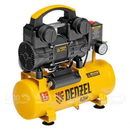 Компрессор поршневой безмасляный Denzel DLP-950/10 в Пензе