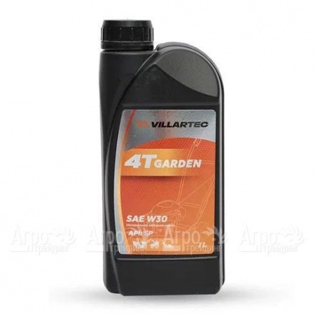Масло моторное летнее Villartec 5098410000 4T Garden SAE W-30, 1 л для 4-х тактных двигателей в Пензе