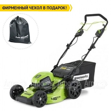 Газонокосилка аккумуляторная GreenWorks GD60LM46SPK4 в Пензе