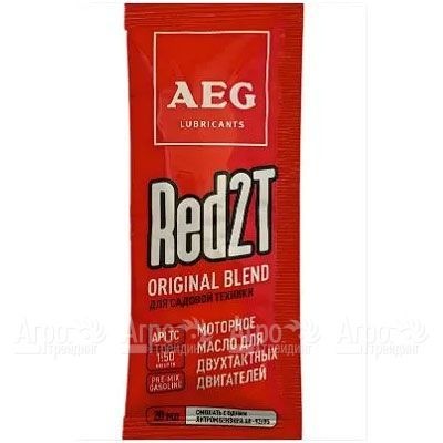 Масло минеральное AEG RED 2T Original blend API TC 20 мл для 2-х тактных двигателей в Пензе