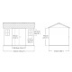 Пластиковый сарай Keter Oakland 1175SD в Пензе